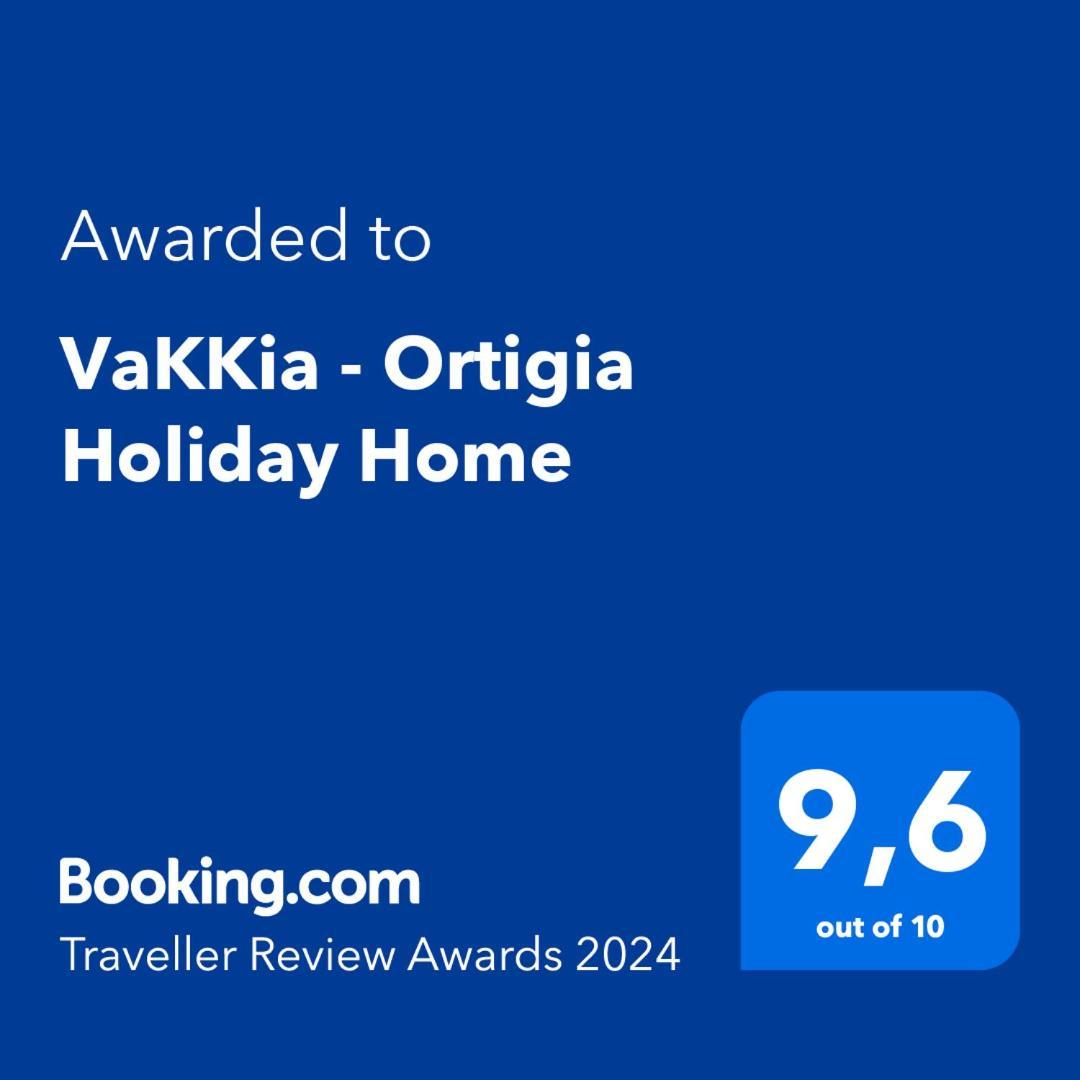 Vakkia - Ortigia Holiday Home Syracuse ภายนอก รูปภาพ